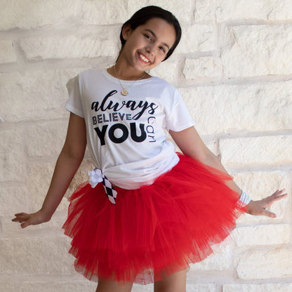 ALWAYS BELIEVE YOU CAN Short Sleeve T-shirt FABVOKAB