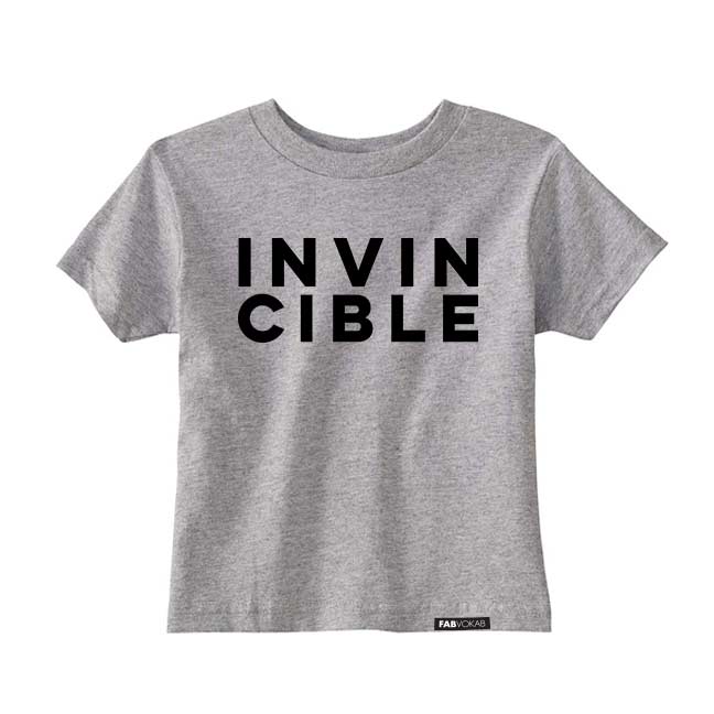 INVINCIBLE Short Sleeve T-shirt FABVOKAB
