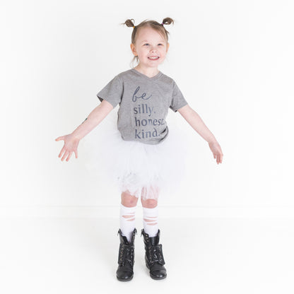 Be silly, honest, kind  Short Sleeve T-shirt FABVOKAB