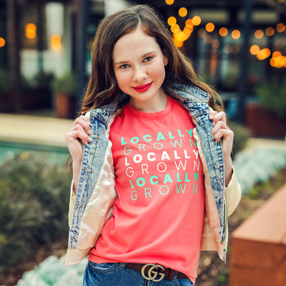 LOCALLY GROWN Kids, Teen Short Sleeve T-shirt FABVOKAB