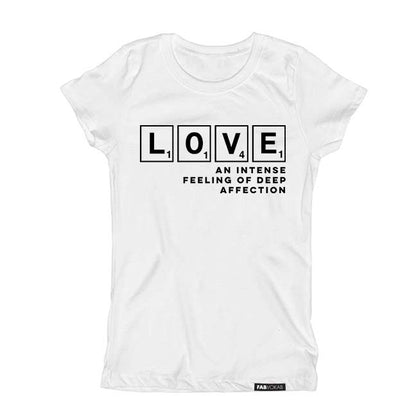 LOVE affection Short Sleeve T-shirt FABVOKAB