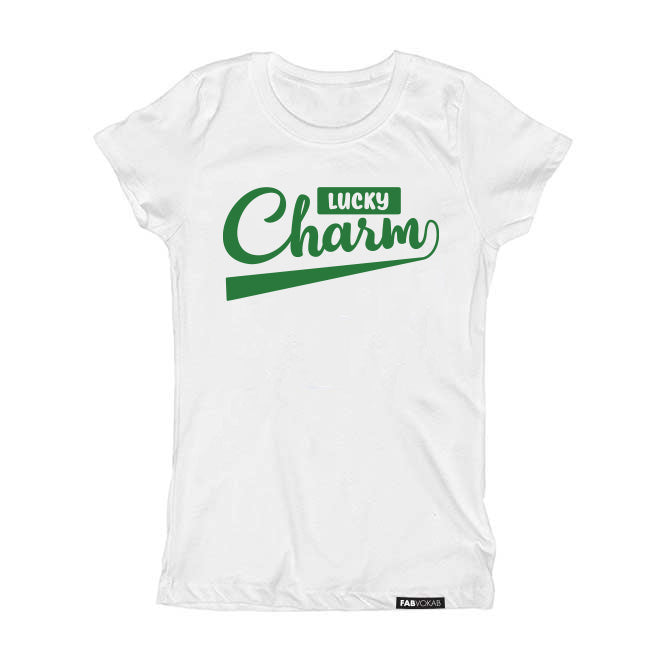Lucky CHARM Saint Patrick's Short Sleeve Kids, Girls, Boys, Teens T-shirt