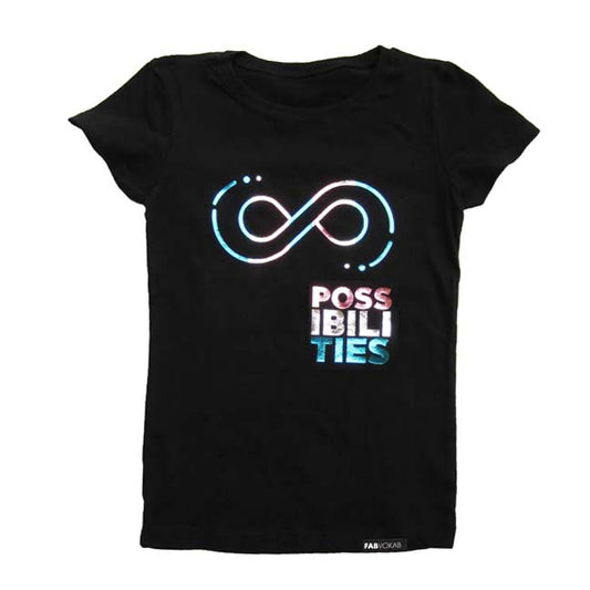 POSSIBILITIES Foil Short Sleeve T-shirt FABVOKAB