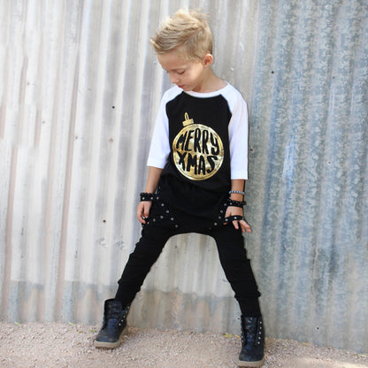 ZEVA BIKER CHAIN HAREM PANTS (3T, 5/6) FABVOKAB