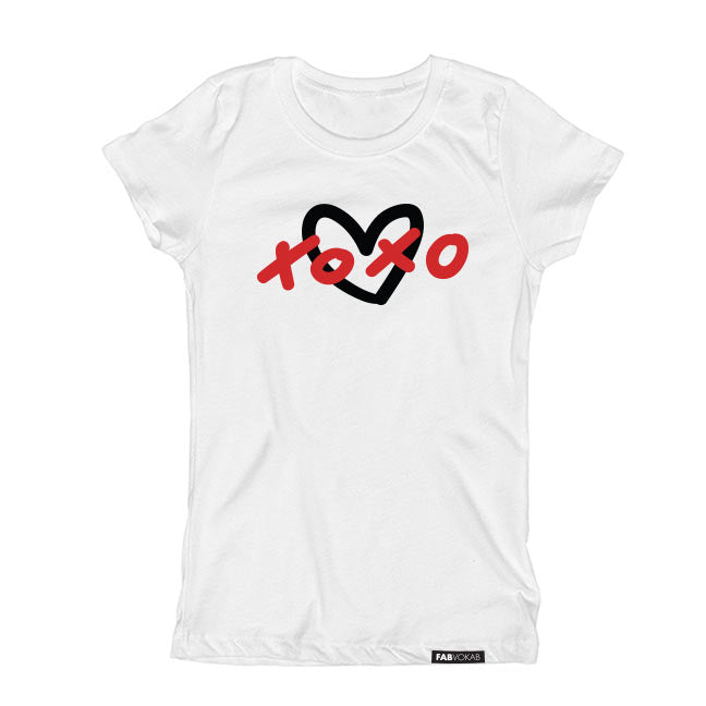 XOXO Short Sleeve T-shirt FABVOKAB