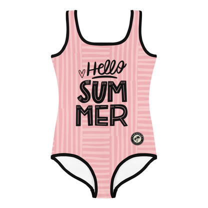 Summer Kids Little Girls Swimsuit (pink) FABVOKAB