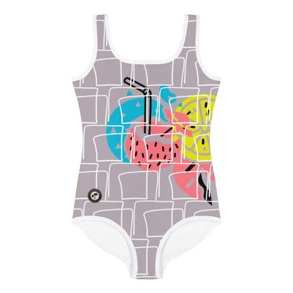 Summer Fun Little Girls Kids Swimsuit FABVOKAB