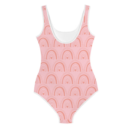 Rainbow Kids Big Girls Teen Swimsuit FABVOKAB