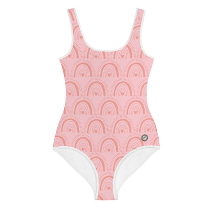 Rainbow Kids Big Girls Teen Swimsuit FABVOKAB