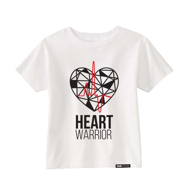 HEART WARRIOR Short Sleeve T-shirt FABVOKAB