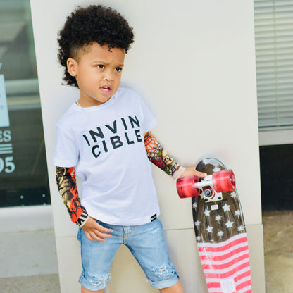 INVINCIBLE Short Sleeve T-shirt FABVOKAB